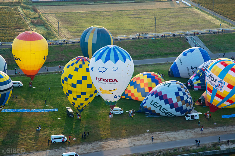 Hot Air Balloon Honda Grand Prix